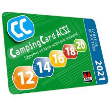 Camping card ACSI accepté