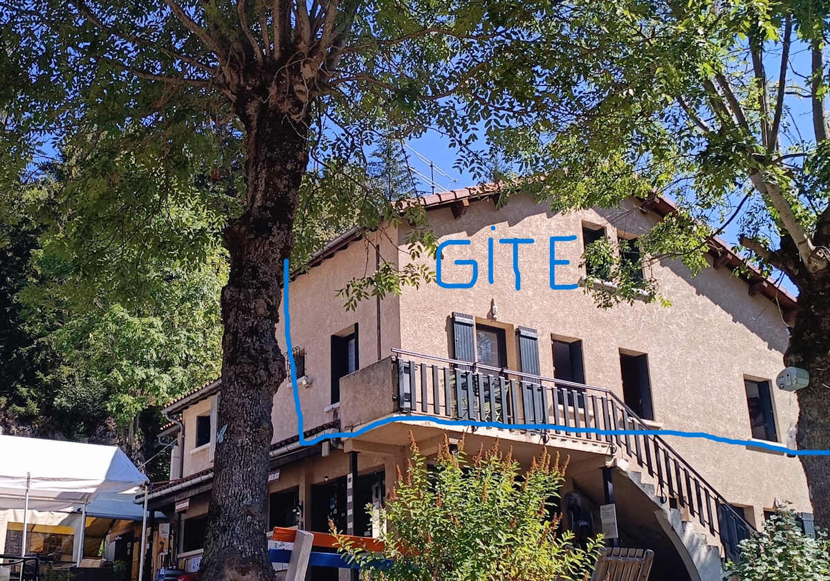 Le gite rural avec balcon